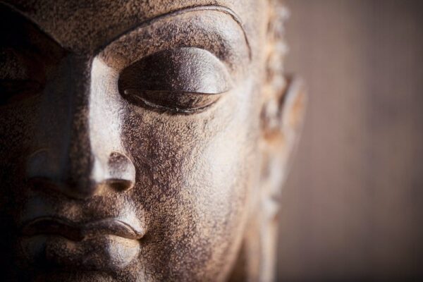 Grande Fontaine de Jardin Tête de Bouddha Khmer sur Base 180cm – Image 3