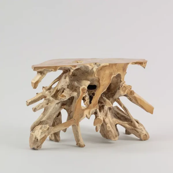Console en Bois Massif Racine de Teck Naturelle 120cm - Kate – Image 6