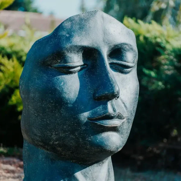 Statue de Jardin Visage Femme Grecque 120cm – Image 2